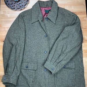 J crew Herringbone Sz L Jacket blazer